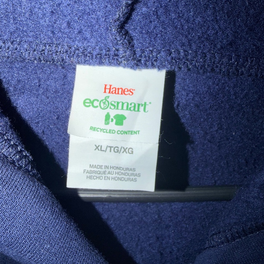 Hanes EcoSmart Navy Sweatshirt XL